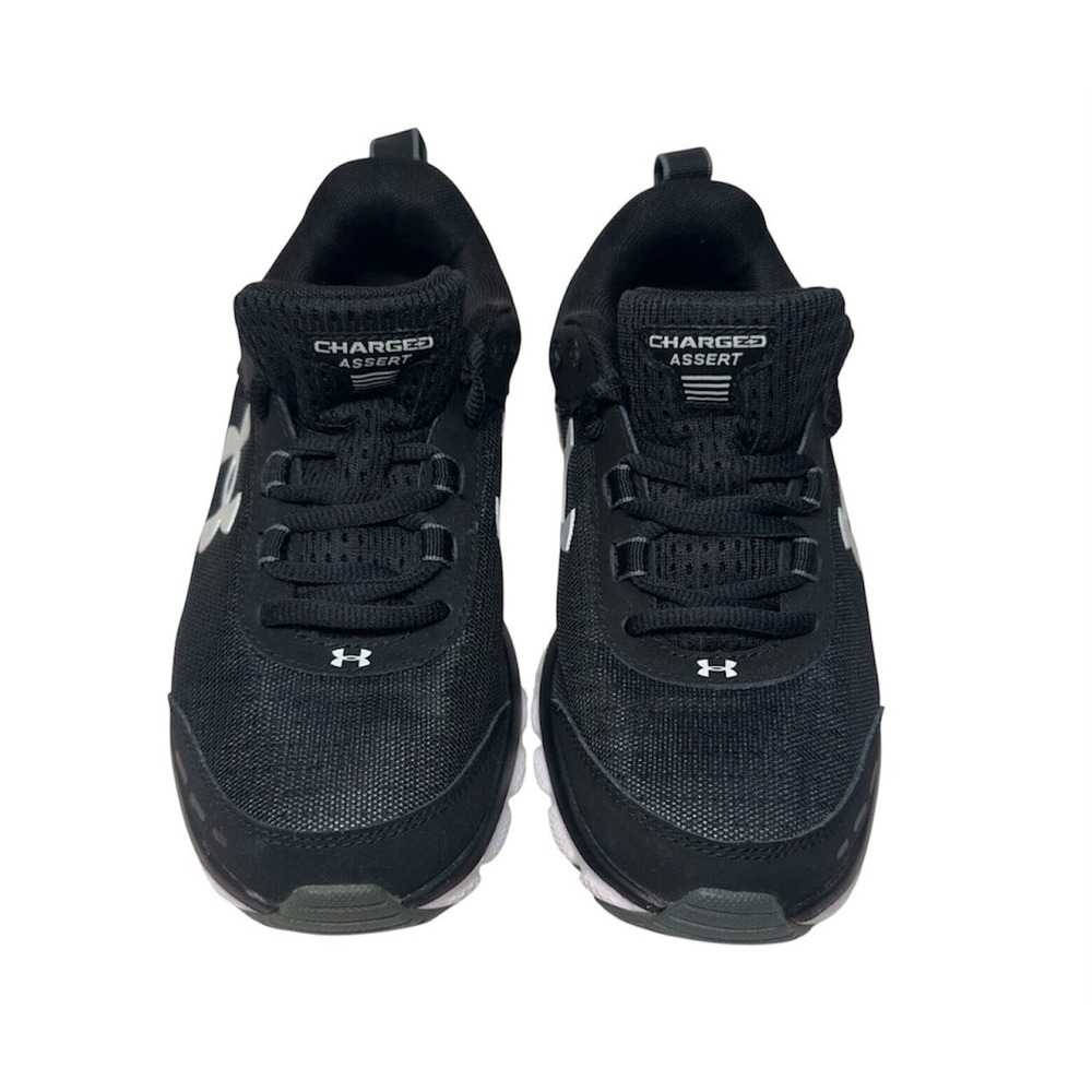 Under Armour Womens ShoeBlack Running Athletic Sneaker Charged Assert 8 Sz 6.5